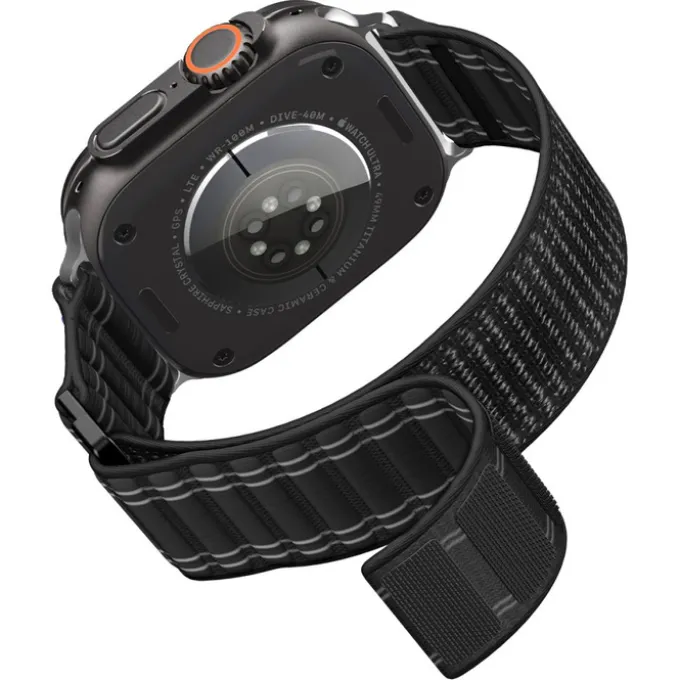 PASEK SPIGEN APPLE WATCH 8 / 9 / 10 / 11 / SE / ULTRA (44 / 45 / 46 / 49 MM) WBF0 BAND BLACK