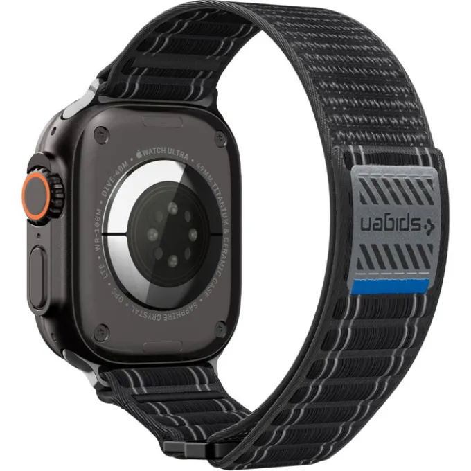PASEK SPIGEN APPLE WATCH 8 / 9 / 10 / 11 / SE / ULTRA (44 / 45 / 46 / 49 MM) WBF0 BAND BLACK