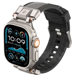 PASEK SPIGEN APPLE WATCH 6 / 7 / 8 / 9 / 10 / SE / ULTRA 1 / 2 (44 / 45 / 46 / 49 MM) DURAPRO ARMOR SZARY