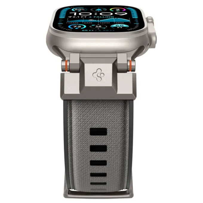 PASEK SPIGEN APPLE WATCH 6 / 7 / 8 / 9 / 10 / SE / ULTRA 1 / 2 (44 / 45 / 46 / 49 MM) DURAPRO ARMOR SZARY