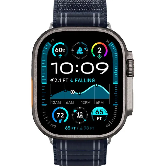 PASEK SPIGEN APPLE WATCH 8 / 9 / 10 / 11 / SE / ULTRA (44 / 45 / 46 / 49 MM) WBF0 BAND NAVY