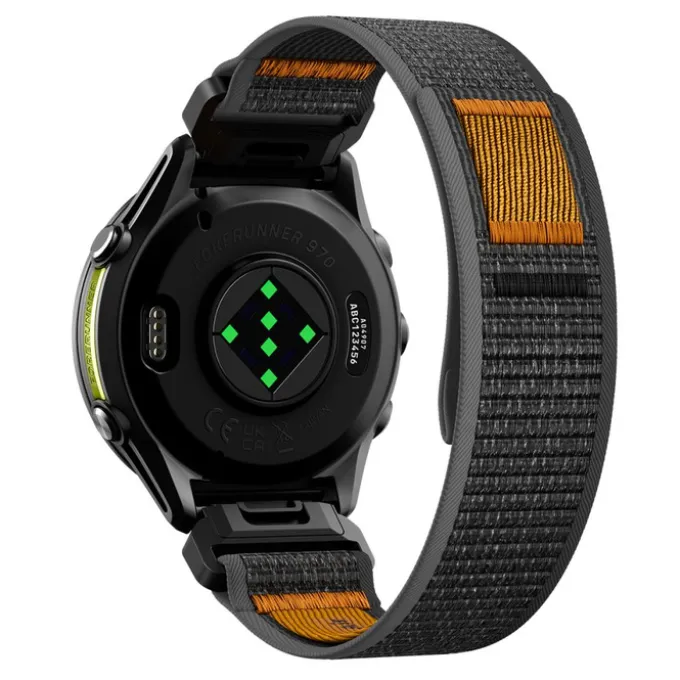 PASEK SPIGEN ATHLEX AIR GARMIN QUICKFIT 22 MM ACTIVE BLACK/ORANGE
