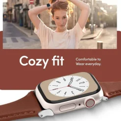 Pasek Spigen Cyrill Kajuk Apple Watch 9 8 7 SE 2022 38mm 40mm 41mm Chestnut
