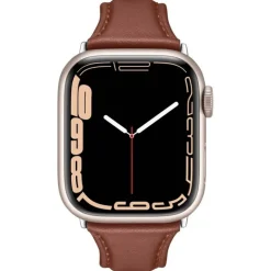 Pasek Spigen Cyrill Kajuk Apple Watch 9 8 7 SE 2022 38mm 40mm 41mm Chestnut