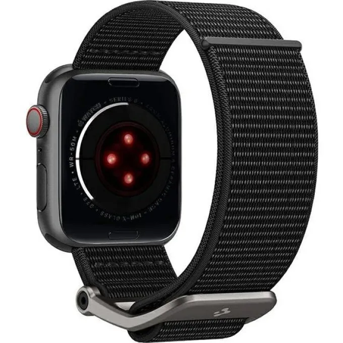 Pasek Spigen Durapro Flex Apple Watch Ultra 9 8 7 SE 2022 42mm 44mm 45mm 49mm Czarny