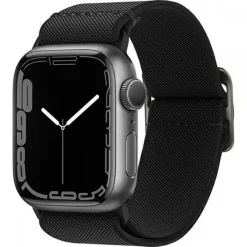 Pasek SPIGEN Fit Lite Apple Watch 6 / 7 / 8 / 9 / 10 / SE / ULTRA 1 / 2 (44 / 45 / 46 / 49 MM) BLACK Czarne