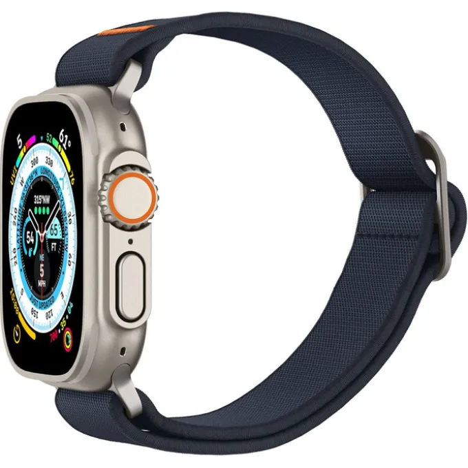Pasek Spigen Fit Lite Ultra Apple Watch Ultra 9 8 7 SE 2022 42mm 44mm 45mm 49mm Navy