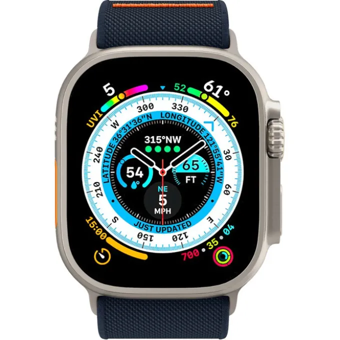 Pasek Spigen Fit Lite Ultra Apple Watch Ultra 9 8 7 SE 2022 42mm 44mm 45mm 49mm Navy