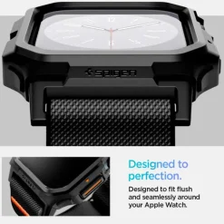 PASEK SPIGEN LITE FIT ”PRO” APPLE WATCH 10 (46 MM) MATTE BLACK