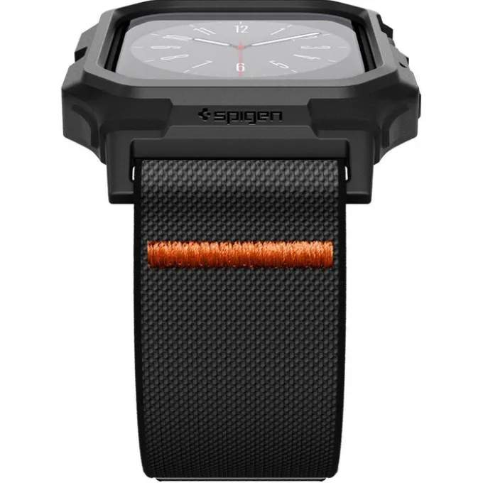 PASEK SPIGEN LITE FIT ”PRO” APPLE WATCH 10 (46 MM) MATTE BLACK