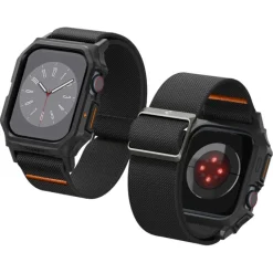 PASEK SPIGEN LITE FIT ”PRO” APPLE WATCH 10 (46 MM) MATTE BLACK