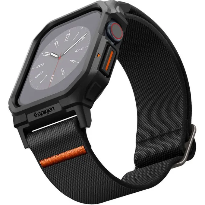 PASEK SPIGEN LITE FIT ”PRO” APPLE WATCH 10 (46 MM) MATTE BLACK