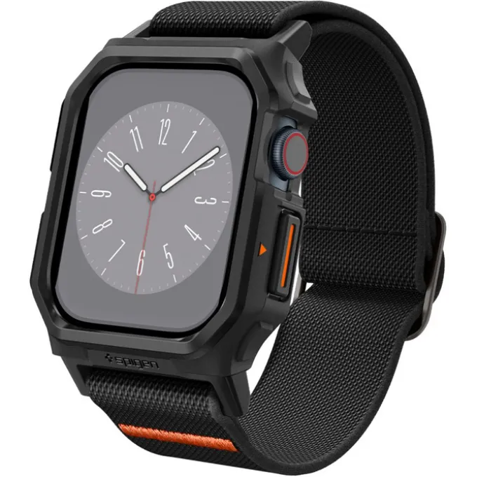 PASEK SPIGEN LITE FIT ”PRO” APPLE WATCH 10 (46 MM) MATTE BLACK