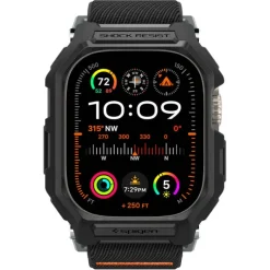 Pasek SPIGEN LITE FIT ”PRO” APPLE WATCH ULTRA 1 / 2 (49 MM) MATTE BLACK
