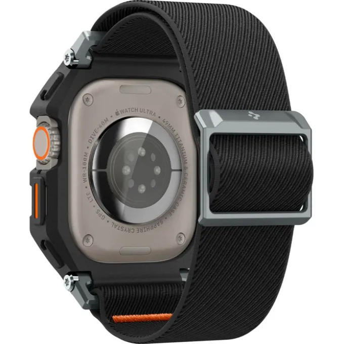 Pasek SPIGEN LITE FIT ”PRO” APPLE WATCH ULTRA 1 / 2 (49 MM) MATTE BLACK