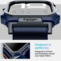 PASEK SPIGEN LITE FIT ”PRO” APPLE WATCH 10 (46 MM) NAVY BLUE