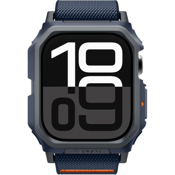 PASEK SPIGEN LITE FIT ”PRO” APPLE WATCH 10 (46 MM) NAVY BLUE