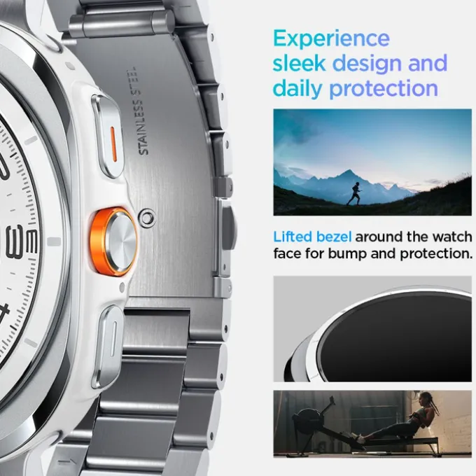 PASEK SPIGEN MODERN FIT BAND SAMSUNG GALAXY WATCH ULTRA (47 MM) SILVER