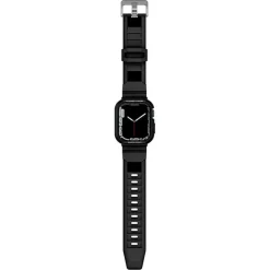 Pasek Spigen Rugged Armor Pro Apple Watch 9 8 7 SE 2022 38mm 40mm 41mm Czarny