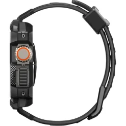 Pasek Spigen Rugged Armor Pro Apple Watch Ultra 49mm Ultra 2 Czarne