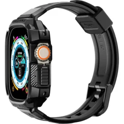 Pasek Spigen Rugged Armor Pro Apple Watch Ultra 49mm Ultra 2 Czarne