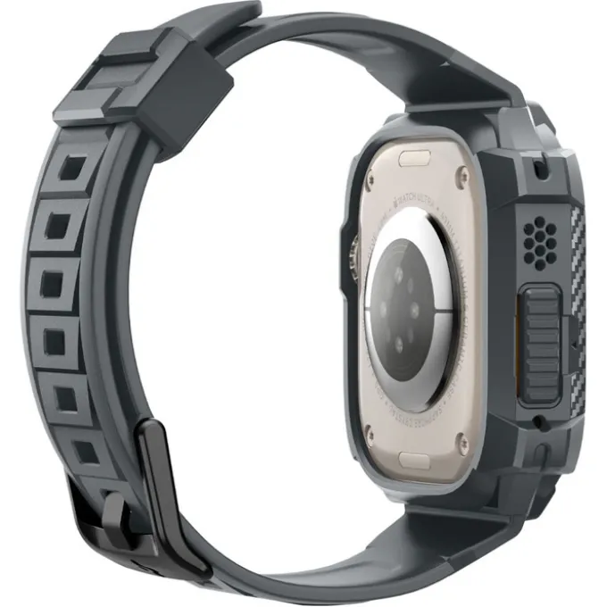Pasek Spigen Rugged Armor ”pro” Apple Watch Ultra 1 / 2 (49 Mm) Dark Grey