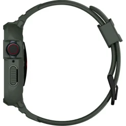 Pasek SPIGEN Rugged Armor Pro Apple Watch 9 8 7 6 5 4 SE 2022 45mm 44mm Military Green