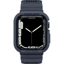Pasek SPIGEN Rugged Armor Pro Apple Watch Ultra 9 8 7 SE 2022 42mm 44mm 45mm 49mm Szary