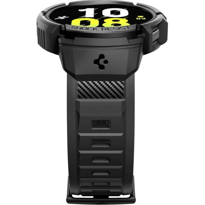 Pasek Spigen Rugged Armor ”pro” Galaxy Watch 6 (44 MM) Black Case