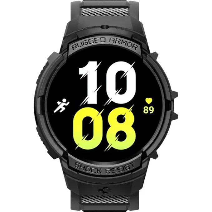 Pasek Spigen Rugged Armor ”pro” Galaxy Watch 6 (44 MM) Black Case