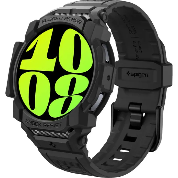 PASEK SPIGEN RUGGED ARMOR ”PRO” SAMSUNG GALAXY WATCH 7 (40 MM) MATTE BLACK