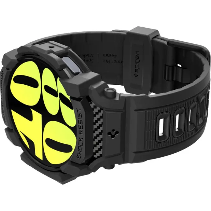 PASEK SPIGEN RUGGED ARMOR ”PRO” SAMSUNG GALAXY WATCH 7 (44 MM) MATTE BLACK