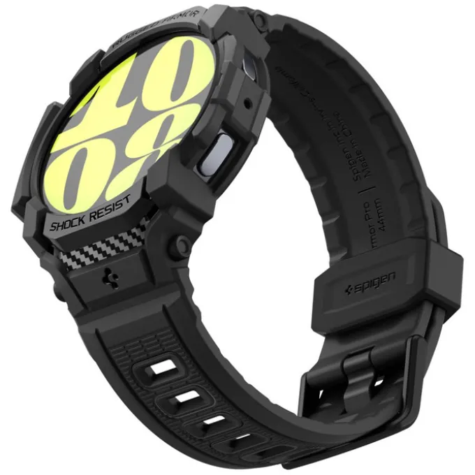PASEK SPIGEN RUGGED ARMOR ”PRO” SAMSUNG GALAXY WATCH 7 (44 MM) MATTE BLACK