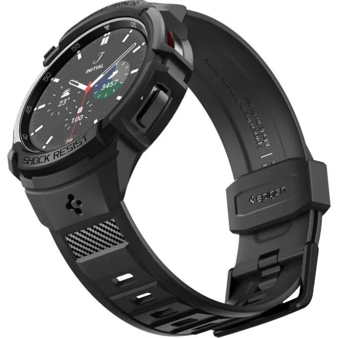Pasek Spigen Rugged Armor ”pro” Galaxy Watch 6 Classic (47 MM) Matte Black Case