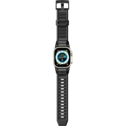 Pasek Spigen Rugged Ultra Band Apple Watch 4 / 5 / 6 / 7 / 8 / 9 / Se / Ultra 1 / 2 (42 / 44 / 45 / 49 Mm) Matte Black