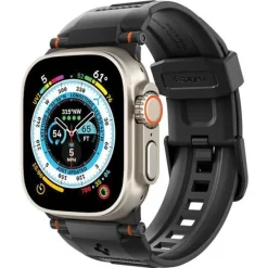 Pasek Spigen Rugged Ultra Band Apple Watch 4 / 5 / 6 / 7 / 8 / 9 / Se / Ultra 1 / 2 (42 / 44 / 45 / 49 Mm) Matte Black