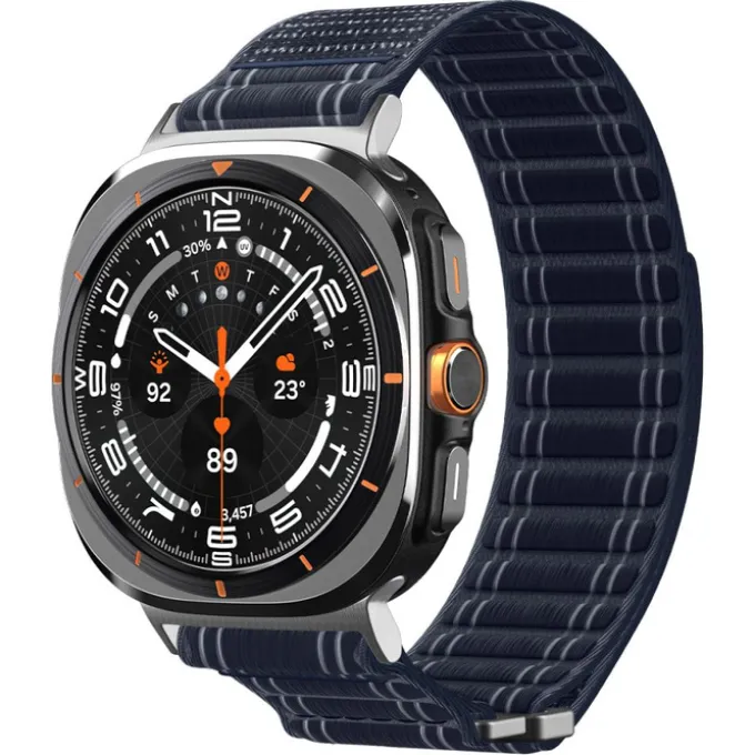 PASEK SPIGEN SAMSUNG GALAXY WATCH ULTRA 2024 / 2025 (47 MM) WBF0 BAND NAVY