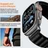 PASEK SPIGEN WBF1 BAND APPLE WATCH 6 / 7 / 8 / 9 / 10 / SE / ULTRA 1 / 2 (44 / 45 / 46 / 49 MM) BLACK