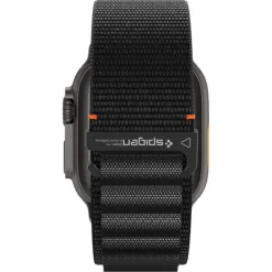 PASEK SPIGEN WBF1 BAND APPLE WATCH 6 / 7 / 8 / 9 / 10 / SE / ULTRA 1 / 2 (44 / 45 / 46 / 49 MM) BLACK