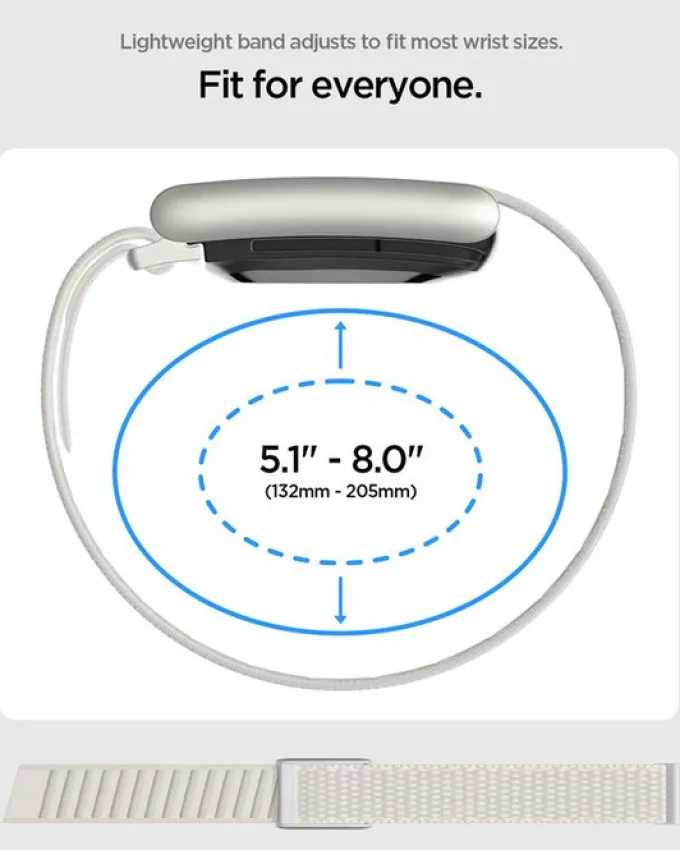 PASEK SPIGEN WHOOP 5.0 FABRIC BAND WBF3 STARLIGHT