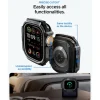 PASEK Z ETUI SPIGEN APPLE WATCH ULTRA 1 / 2 / 3 (49 MM) RUGGED ARMOR & TEMPERED GLASS MATTE BLACK