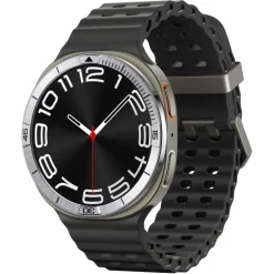 PIERŚCIEŃ ETUI SAMSUNG GALAXY WATCH 8 44 MM SPIGEN BEZEL TUNE PILOT SREBRNY