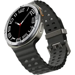 PIERŚCIEŃ ETUI SAMSUNG GALAXY WATCH 8 44 MM SPIGEN BEZEL TUNE PILOT SREBRNY