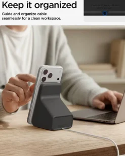 PODSTAWKA DO ŁADOWARKI SPIGEN MAGSAFE CHARGER STAND S BLACK