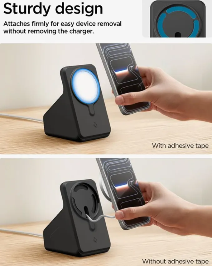 PODSTAWKA DO ŁADOWARKI SPIGEN MAGSAFE CHARGER STAND S BLACK