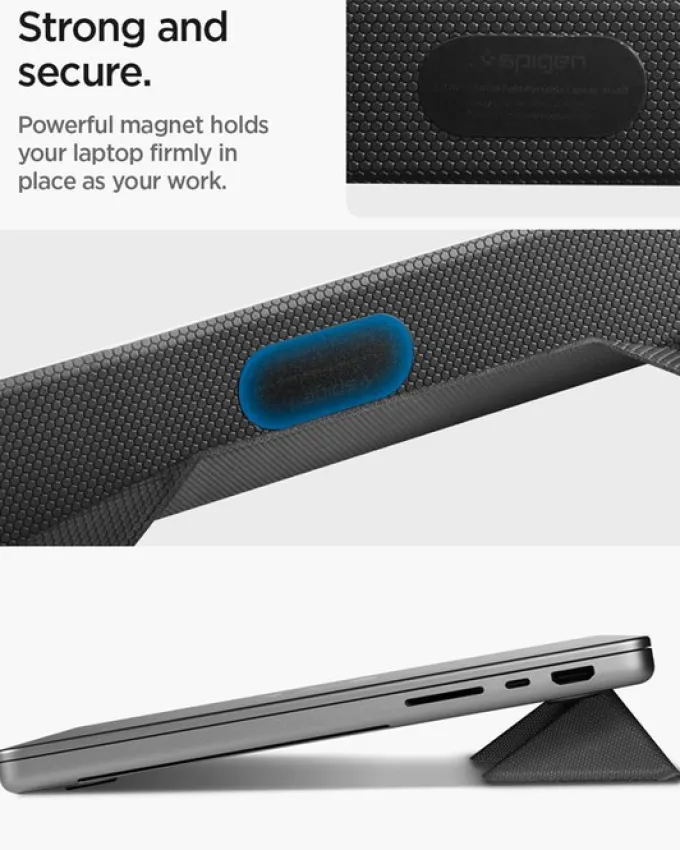 PODSTAWKA POD LAPTOPA SPIGEN SLIMFOLD LAPTOP STAND LD201-S4 BLACK