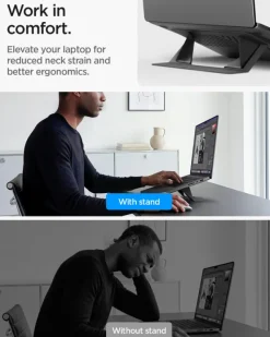 PODSTAWKA POD LAPTOPA SPIGEN SLIM FOLD CZARNA
