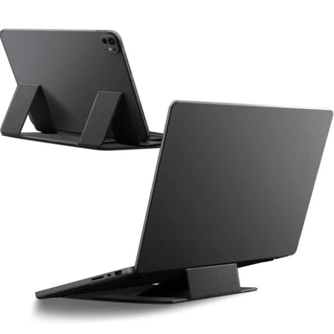 PODSTAWKA SPIGEN LD201-S8 SLIMFOLD LAPTOP & TABLET STAND SPACE GREY