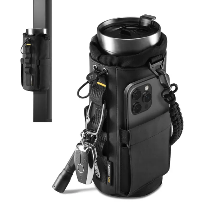 POKROWIEC NA BUTELKĘ SPIGEN LF500 TUMBLER BAG CZARNY