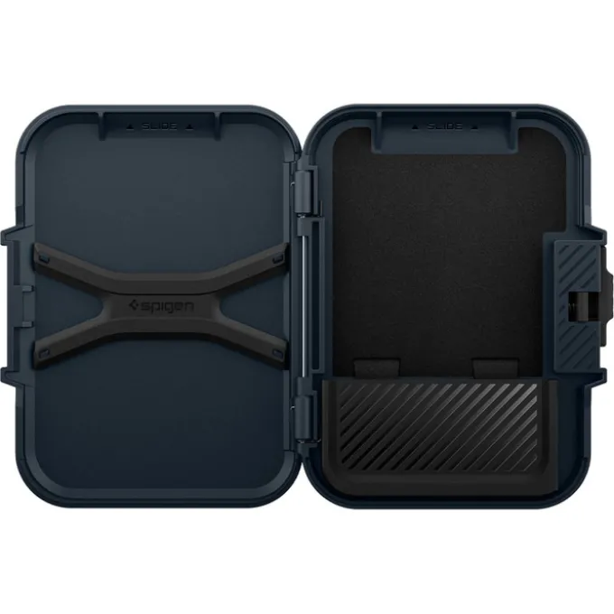 PORTFEL MAGASEF SPIGEN LOCK FIT UNIWERSALNY CARD HOLDER GRANATOWY